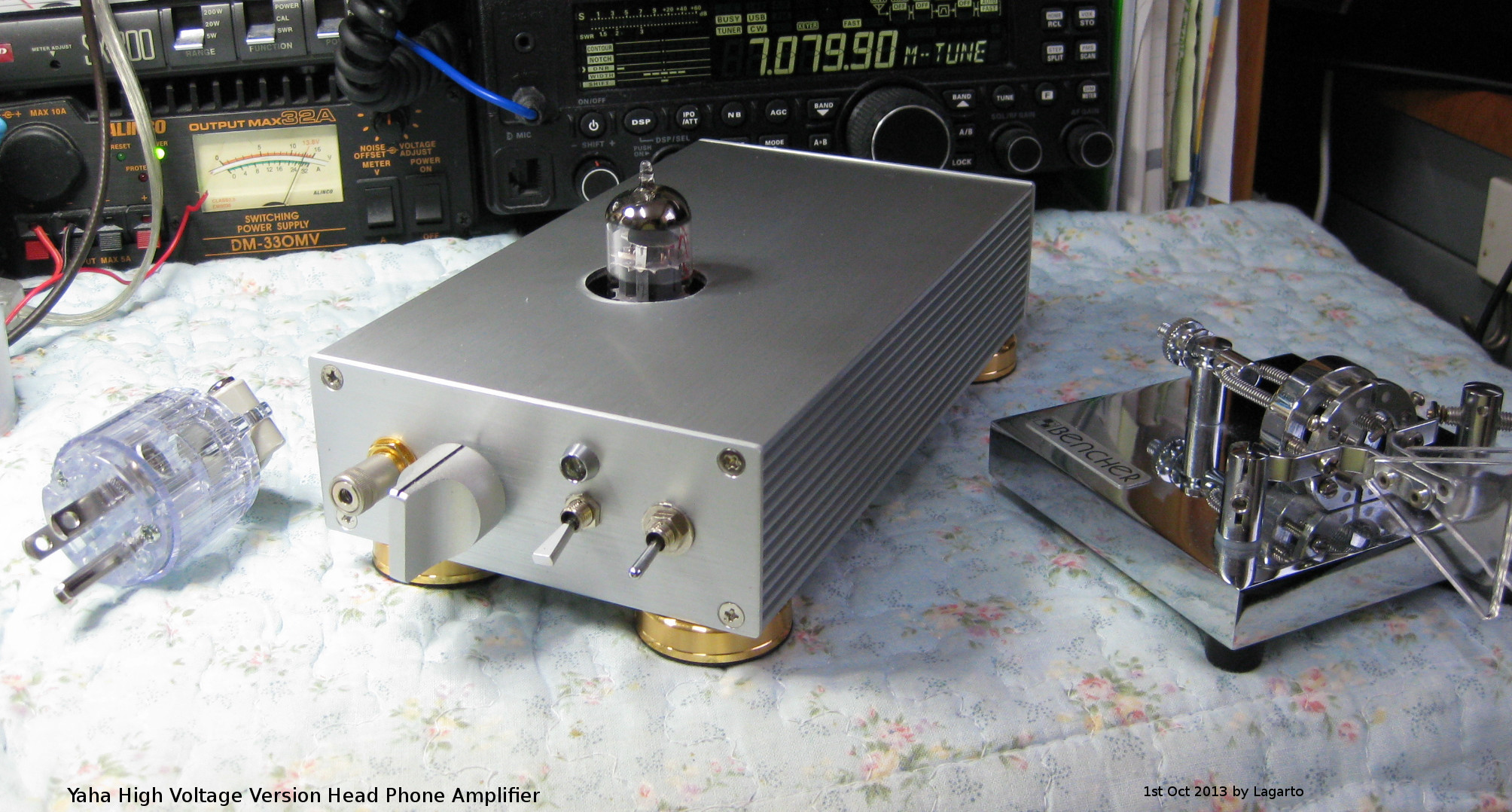 Yaha 高圧バージョンヘッドホーンアンプ2013.OCT