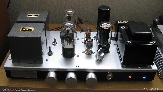 RCA 45 Single Ended Amplifier