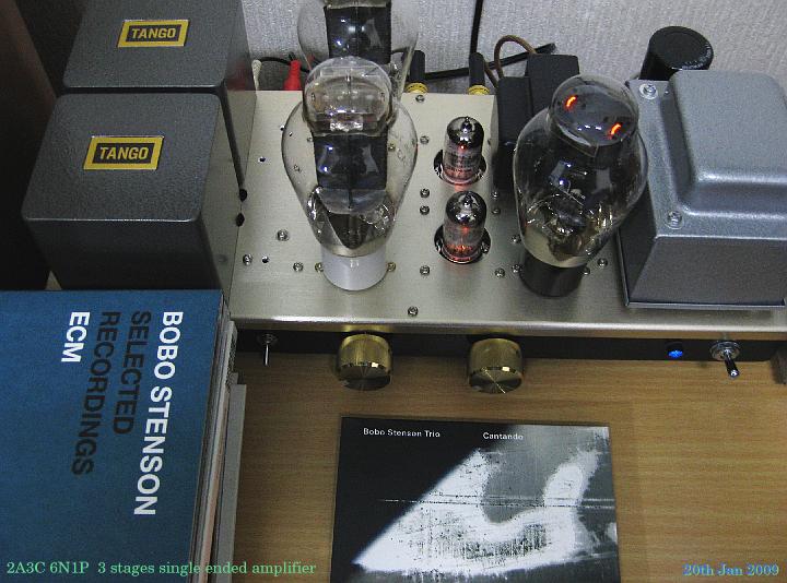 2A3C 6N1P Single Ended Amplifier