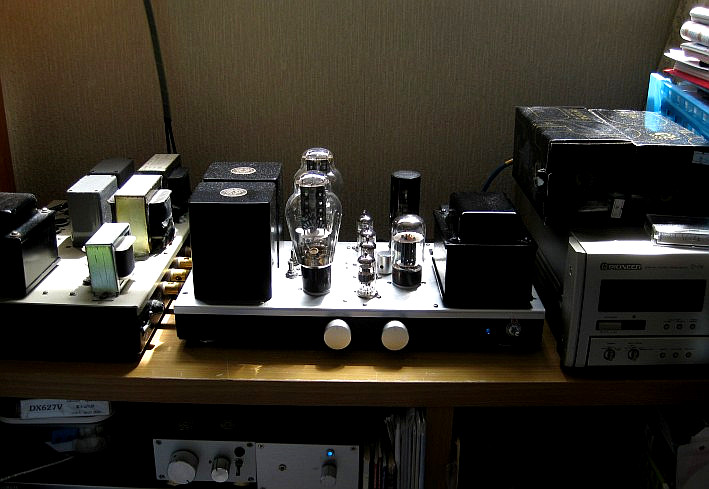 Testing.. 300B Amplifier Apr 2016