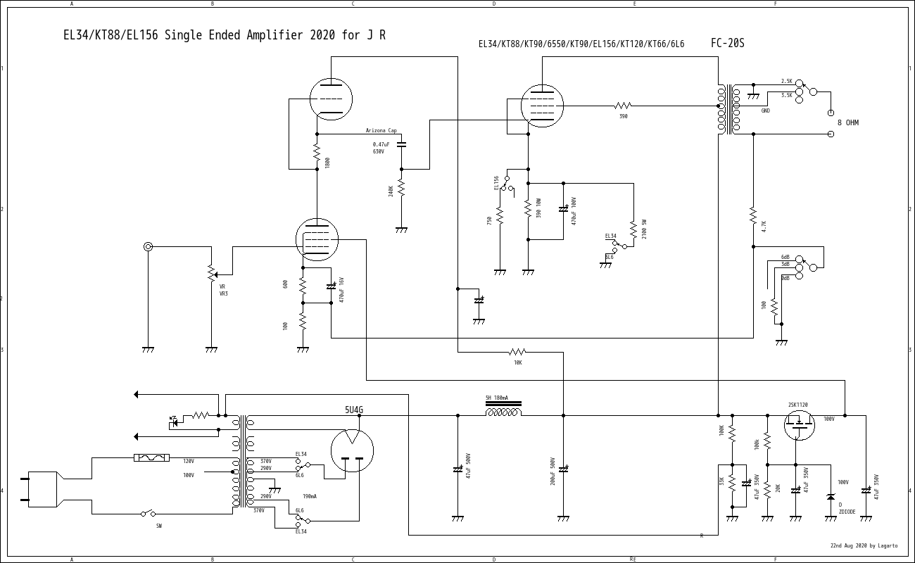 universal single ended amplifier