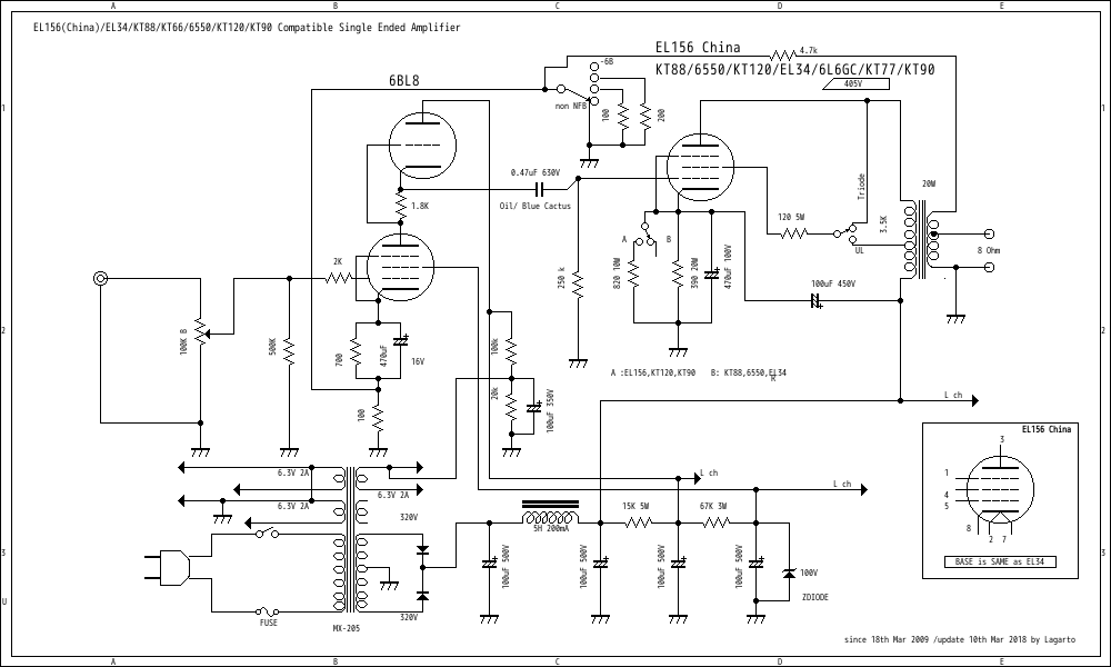 schematic diagram 2018 KT88