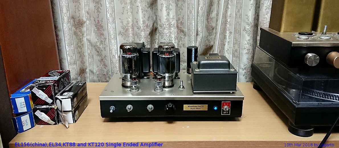  KT120 Single Ended Amplifier