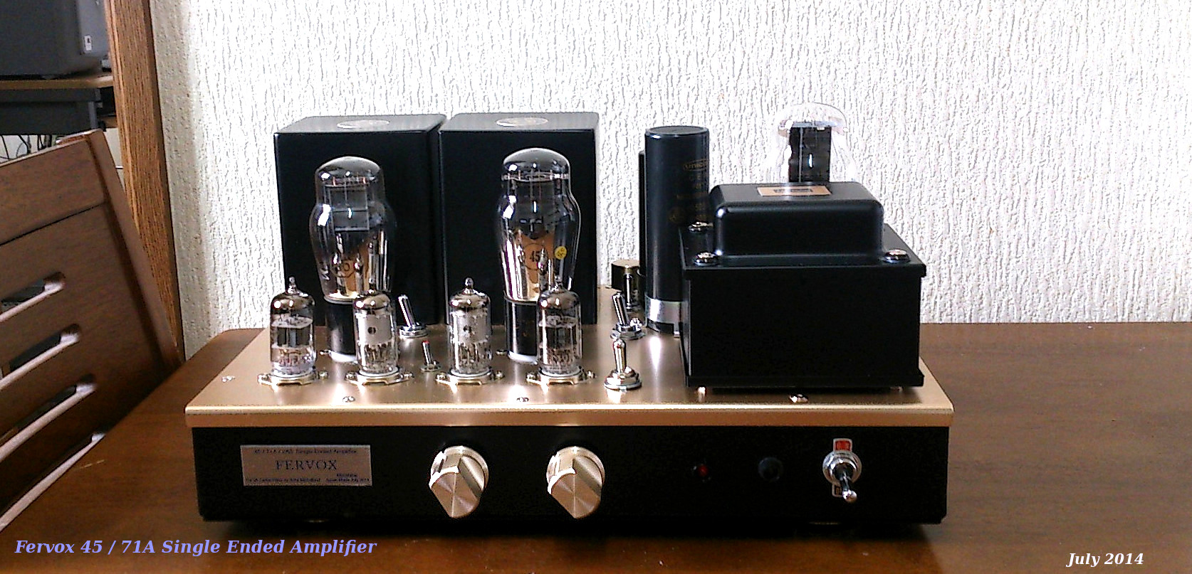 FerVox 45/71A Single Ended Amplifier