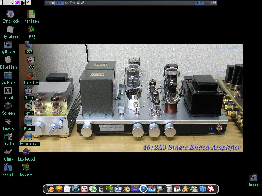 Fluxbox +Wbar kabegami 2A3SE