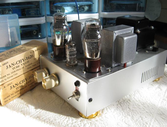 1626 Single Ended Amplifier DIY