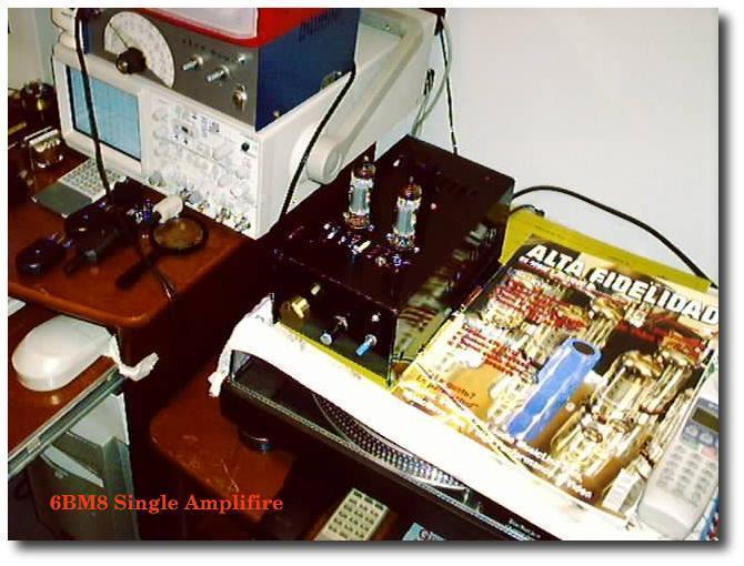 ECL82 Single Ended Amplifier Made in Chile