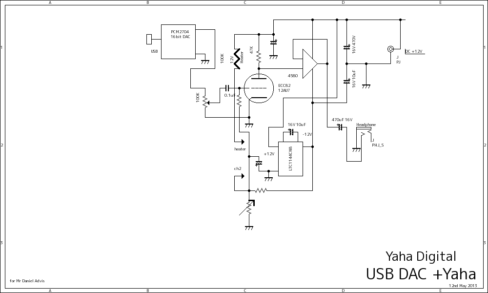 Yaha DAC head phone Amplifier