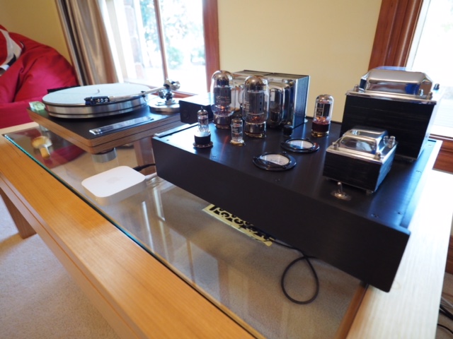 KT 88 Single Ended Amplifier and Turn Table 2016