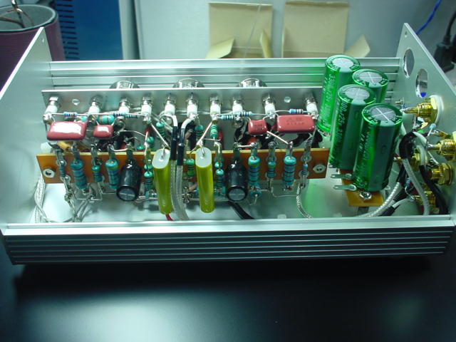 pre amplifier inside