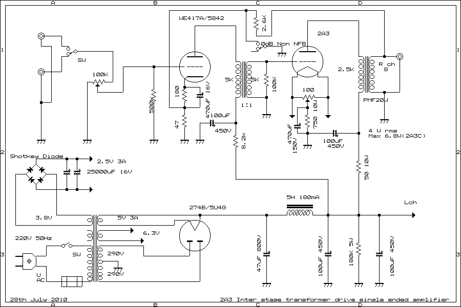 2A3 Trans Drive circuit
