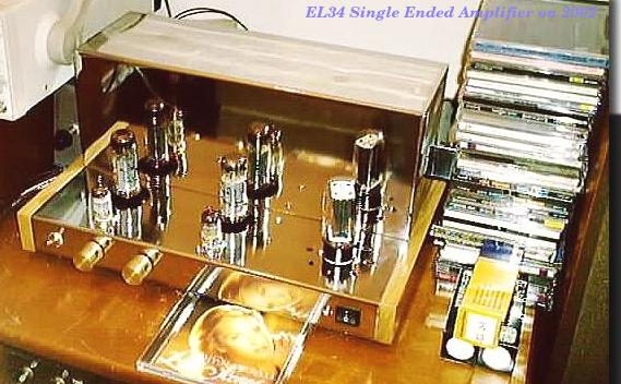 EL34 Single Ended Amplifier on 2002