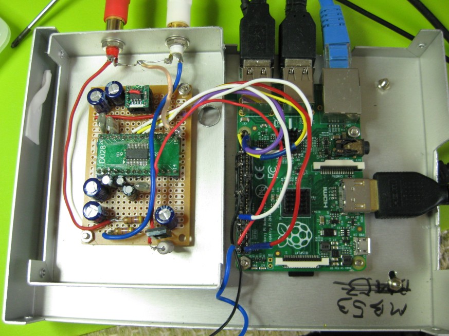 inside of DAC and server 1