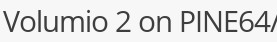 volumo2 pine 64