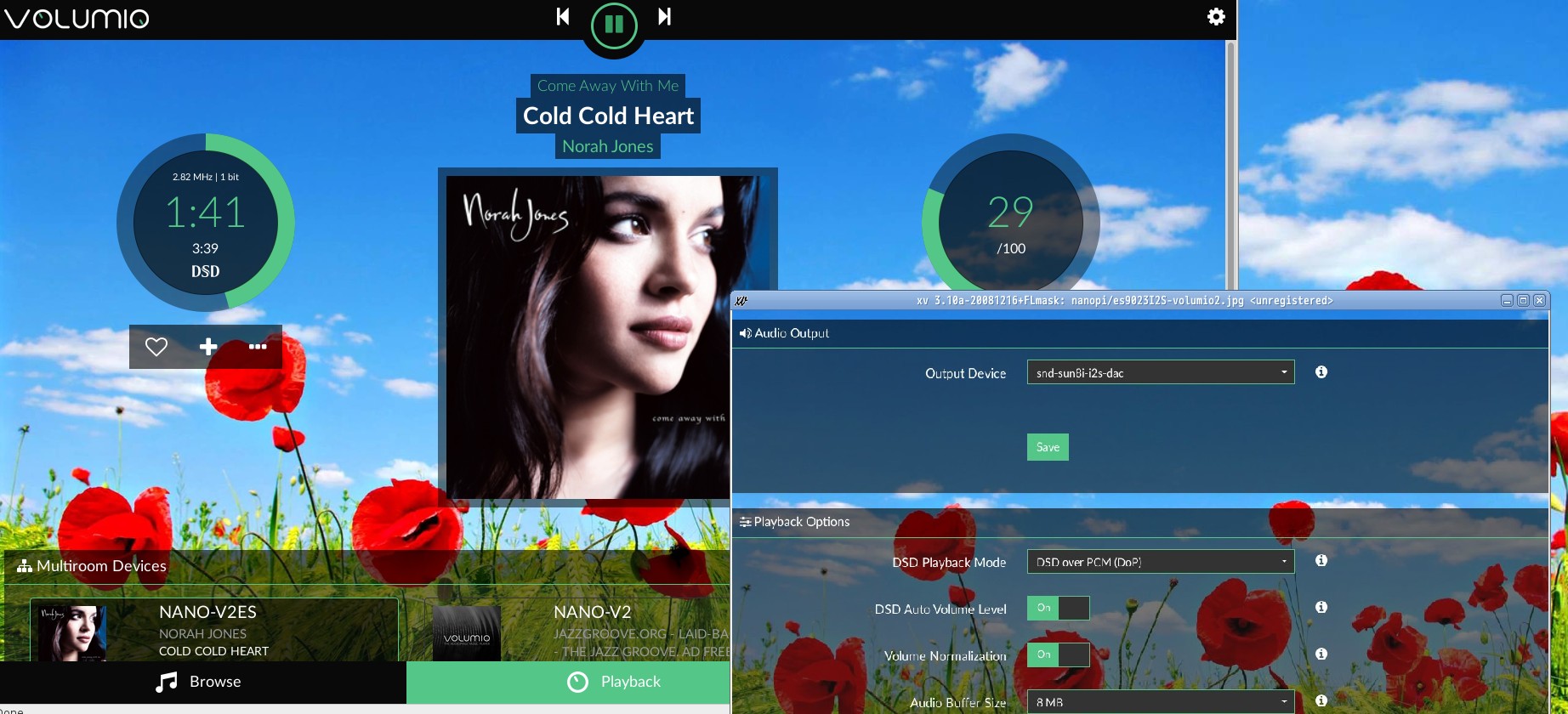 setup volumio2 Nanpo Pi2